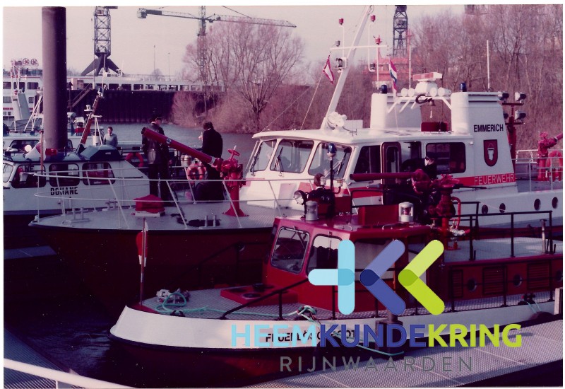 gemeente H&A 27-01-1984 ingebruik name voormalige brandblus boot van Emmerich Coll. HKR (29)